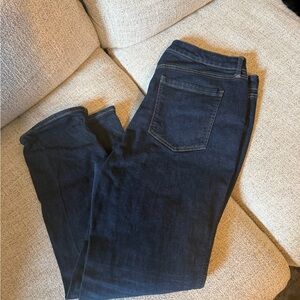 Chico's Dark Blue Straight Leg Jeans